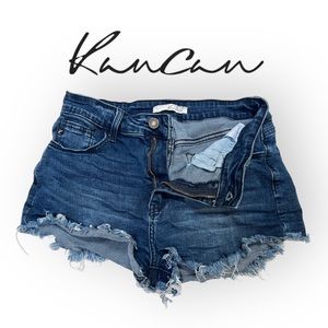 🐠KanCan | Raw Hem Cutoff Denim Shorts